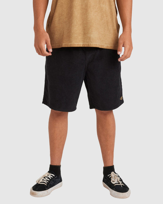 LARRY 18 INCH CORDUROY WALKSHORTS