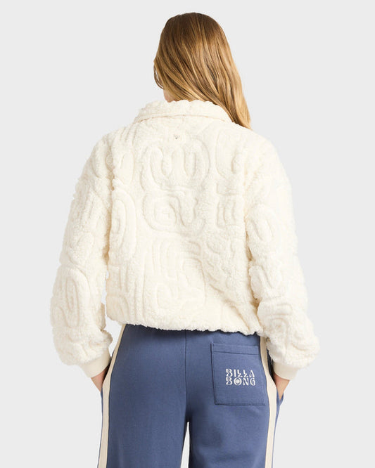 LE LOVE HALF ZIP PULLOVER