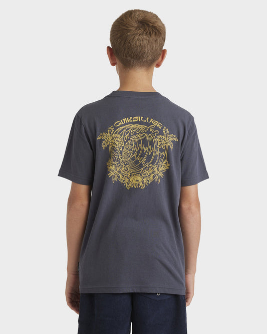 QUIKSILVER BOYS INSIDE SECTION T-SHIRT