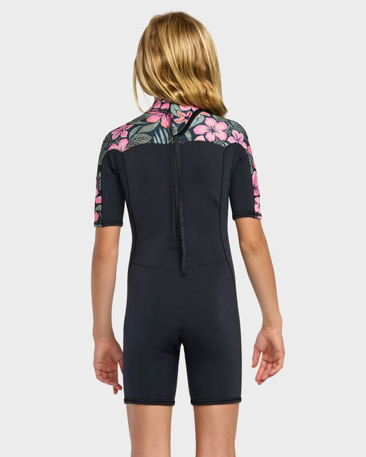 GIRLS 2/2MM SWELL NATURAL SPRINGSUIT