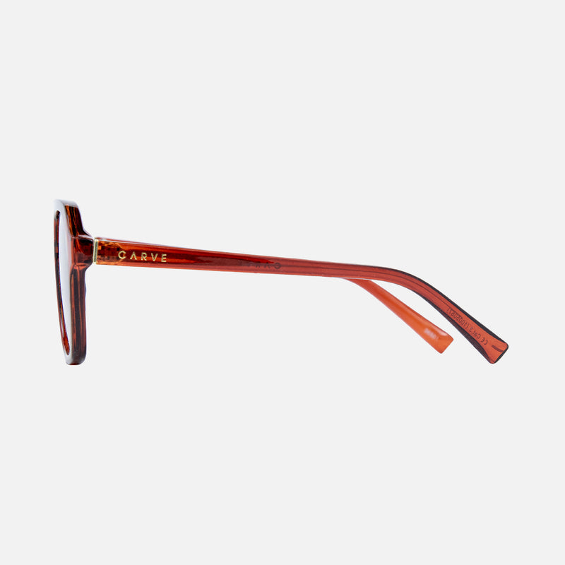 LONDYN CRYSTAL PECAN SUNGLASSES