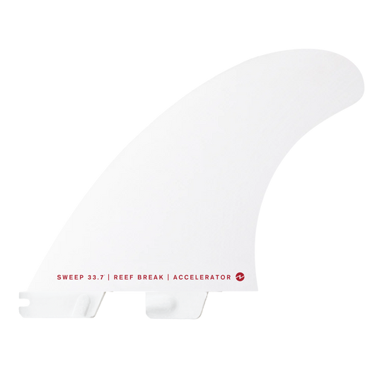 ACCELERATOR PC WHITE EDITION TRI FIN SET