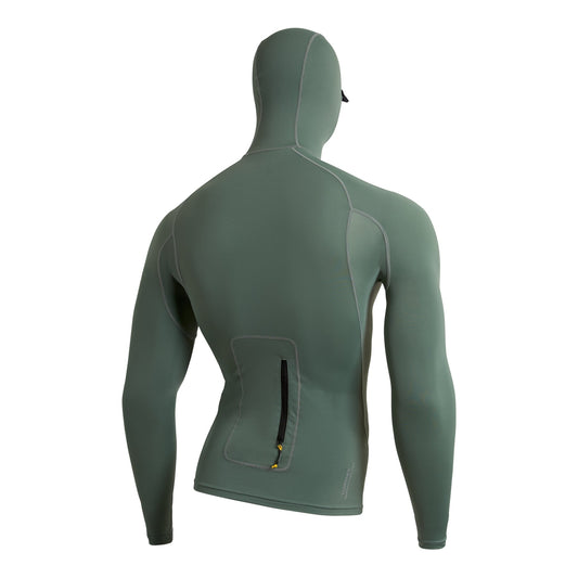 LONG SLEEVE HOODED RASHGUARD