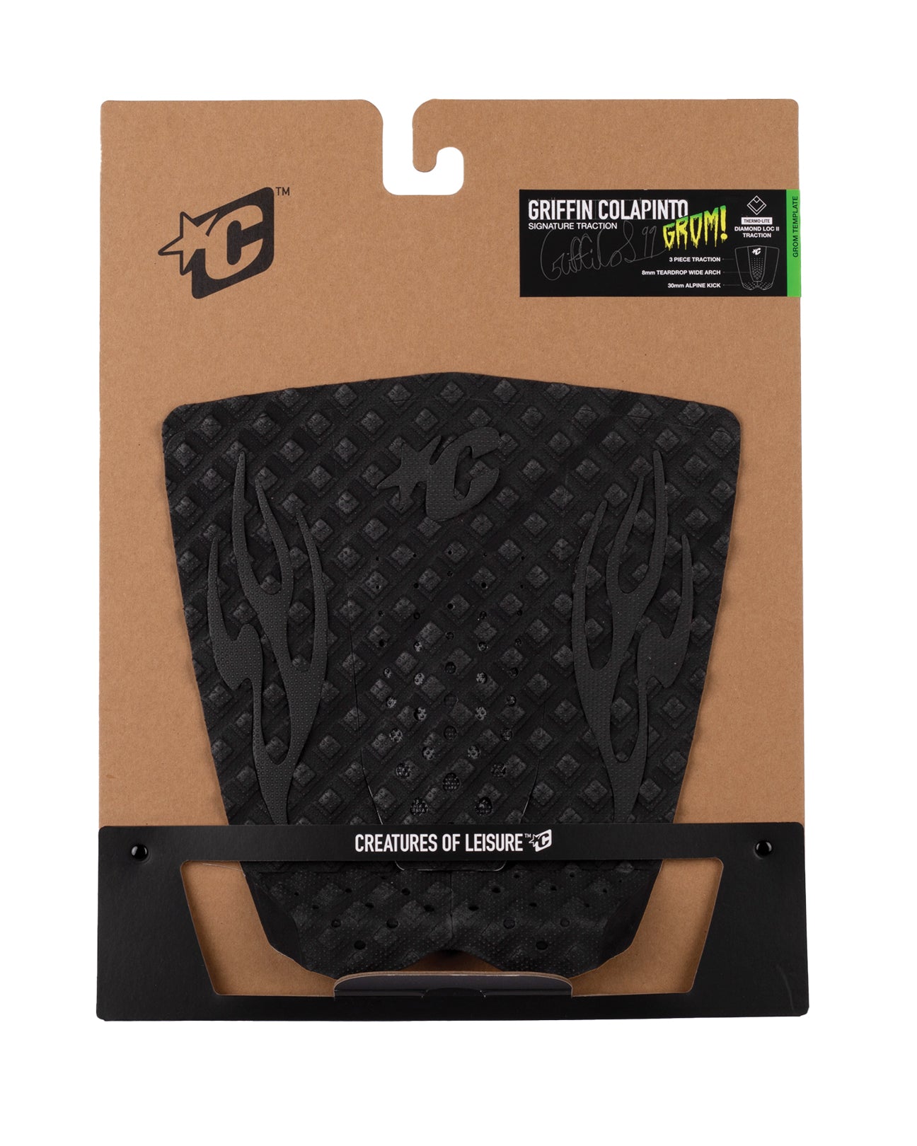 GROM GRIFFIN COLAPINTO LITE ECOPURE SIGNATURE TRACTION PAD - ART SERIES