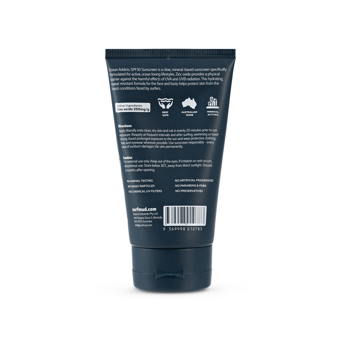 OCEAN ADDICTS SPF30 SUNSCREEN 125G