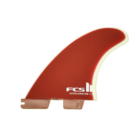 FCS II ACCELERATOR PG SURFBOARD TRI FINS
