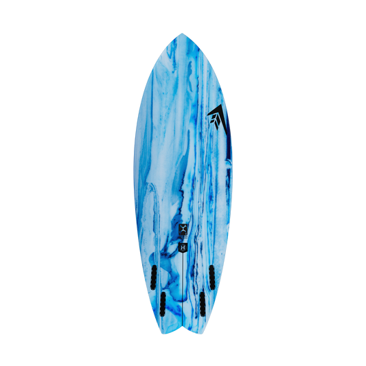 SEASIDE HELIUM BLUE SWIRL