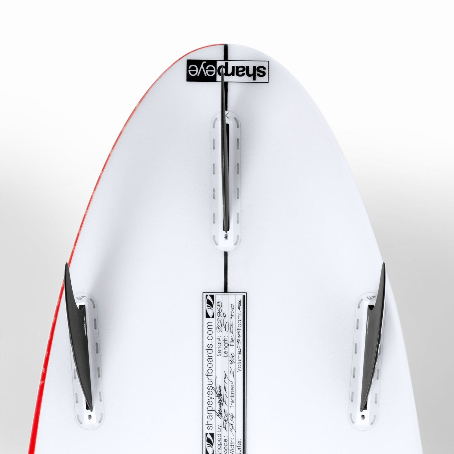 FILE FIFTY PU RED RAIL