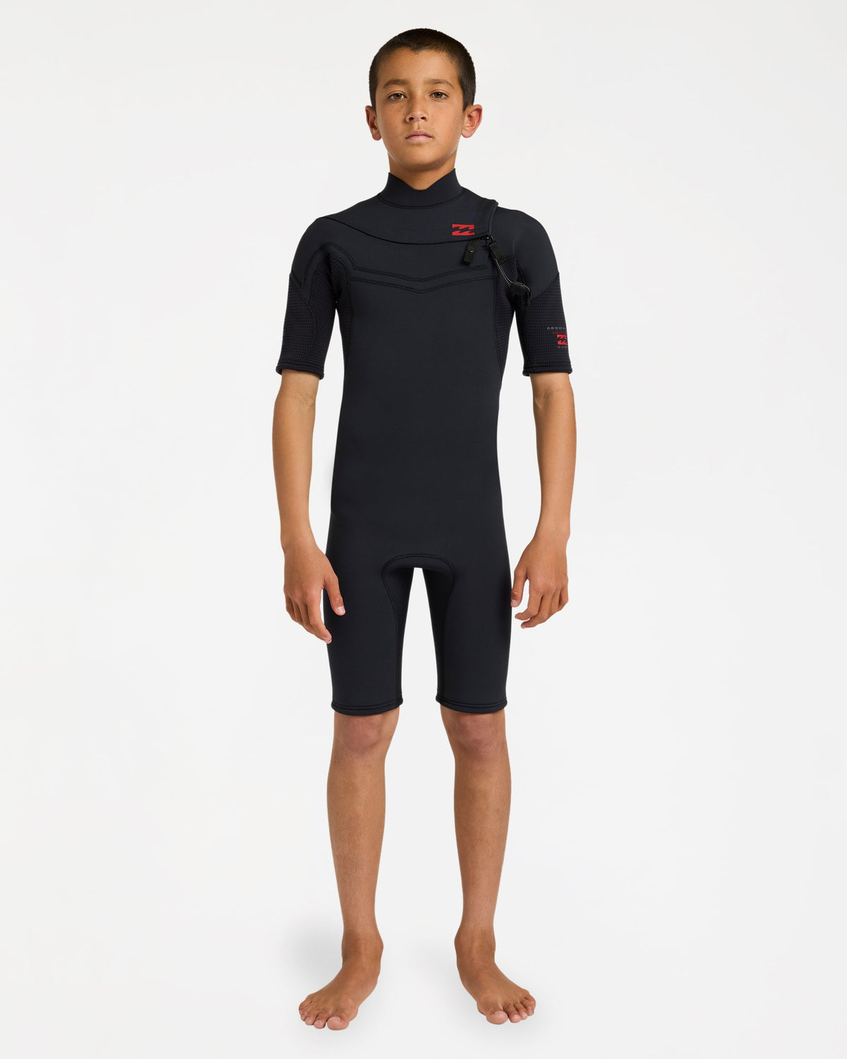 BOYS 2/2MM ABSOLUTE ULTRA CHEST ZIP SPRINGSUIT