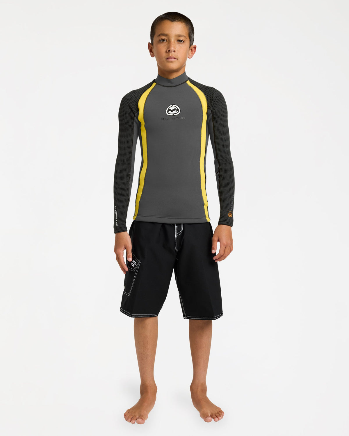 BOYS 1/1MM ABSOLUTE ULTRA LONG SLEEVE WETSUIT JACKET