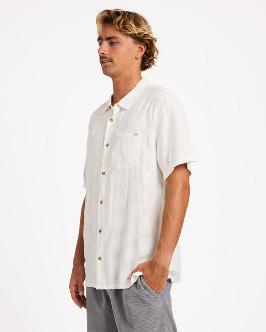 SUNDAYS JACQUARD SHORT SLEEVED SHIRT
