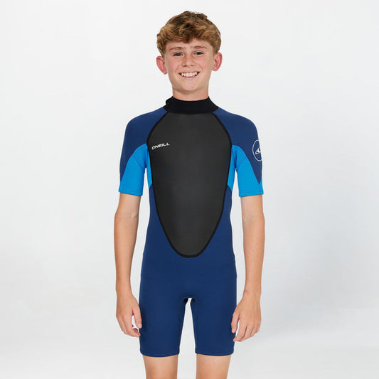 YOUTH REACTOR 2MM SHORT SLEEVE BACK ZIP SPRINGSUIT