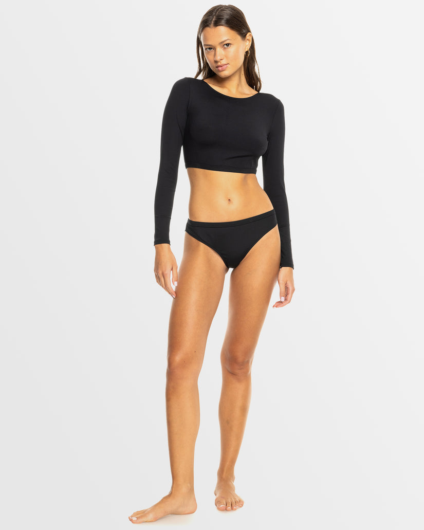 PRO NOSE RIDE LONG SLEEVE CROP SURF TOP