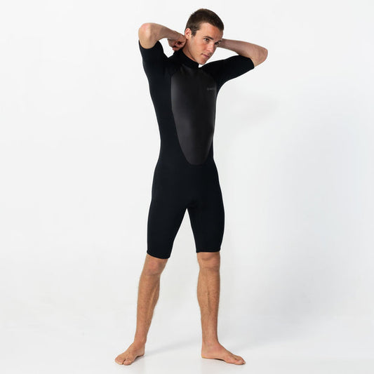 FACTOR 2MM BACK ZIP SHORT SLEEVE SPRINGSUIT