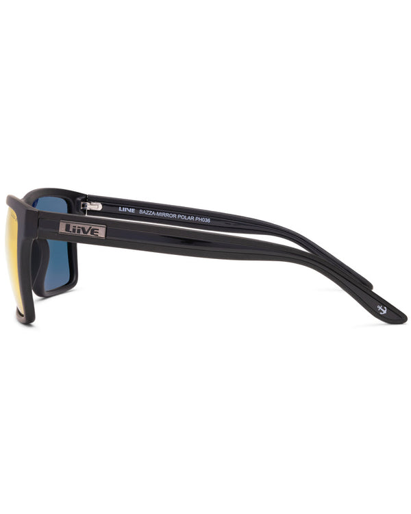 BAZZA RED MIRROR POLARISED SUNGLASSES