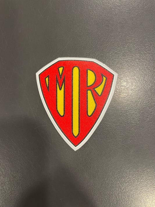 MINI MR SHIELD STICKER