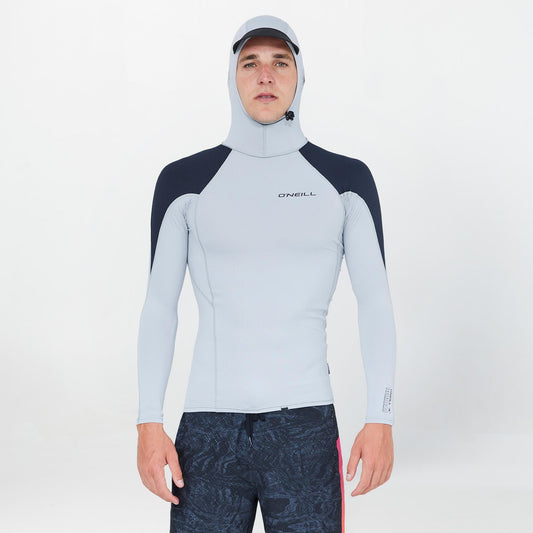 TRVLR UV LS HOODED RASH VEST