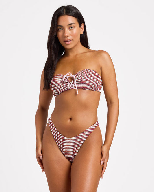 DAPHNE HIGH LEG CHEEKY BIKINI BOTTOM
