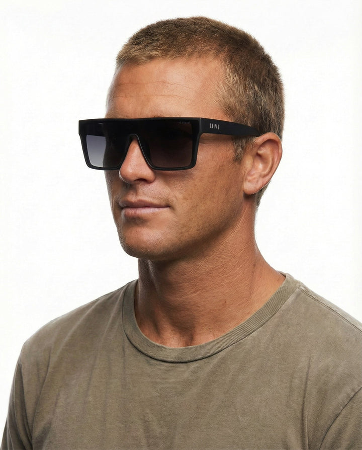 WASTELAND MATT BLACK SUNGLASSES