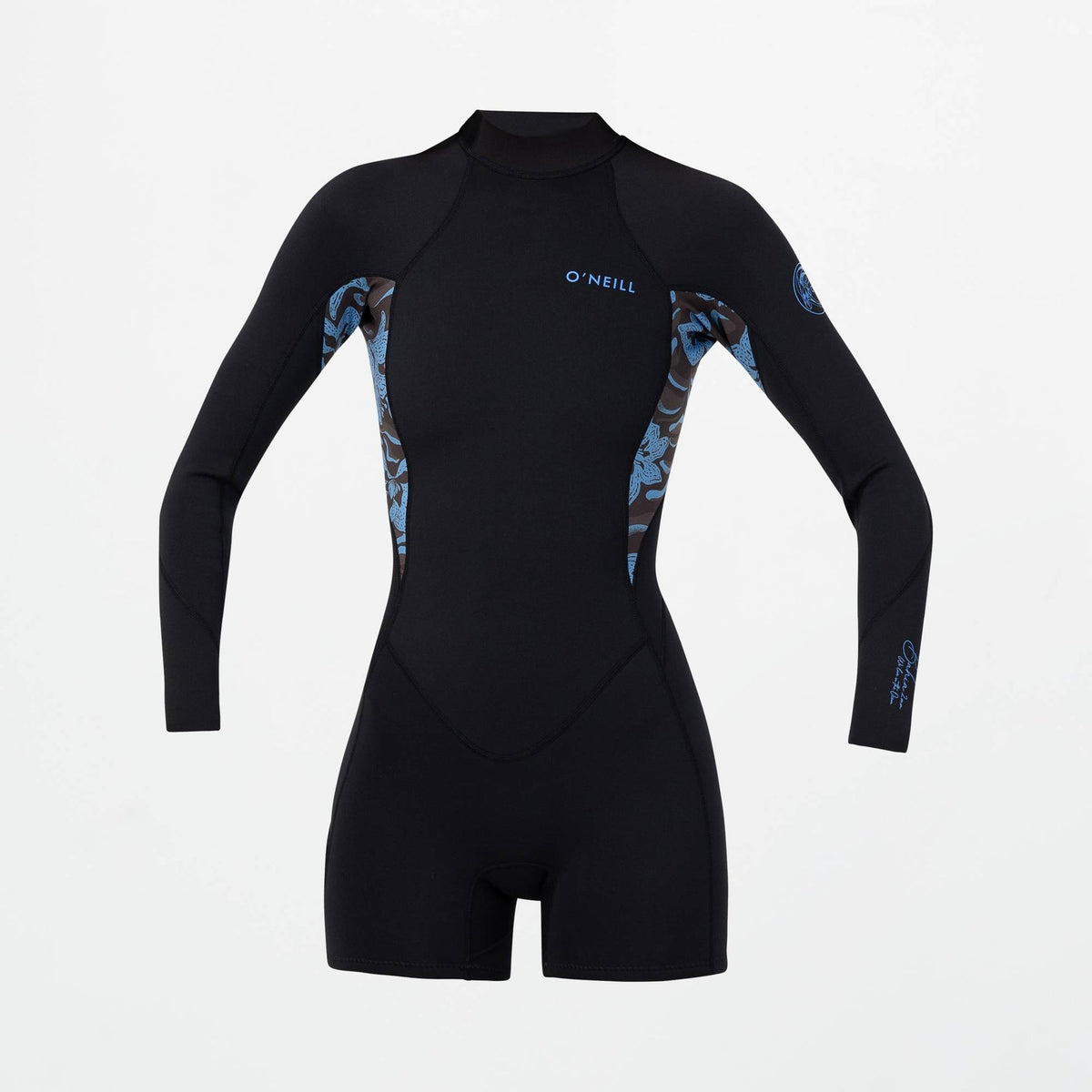 WOMENS BAHIA 2MM LONG SLEEVE BOY LEG BACK ZIP SPRINGSUIT