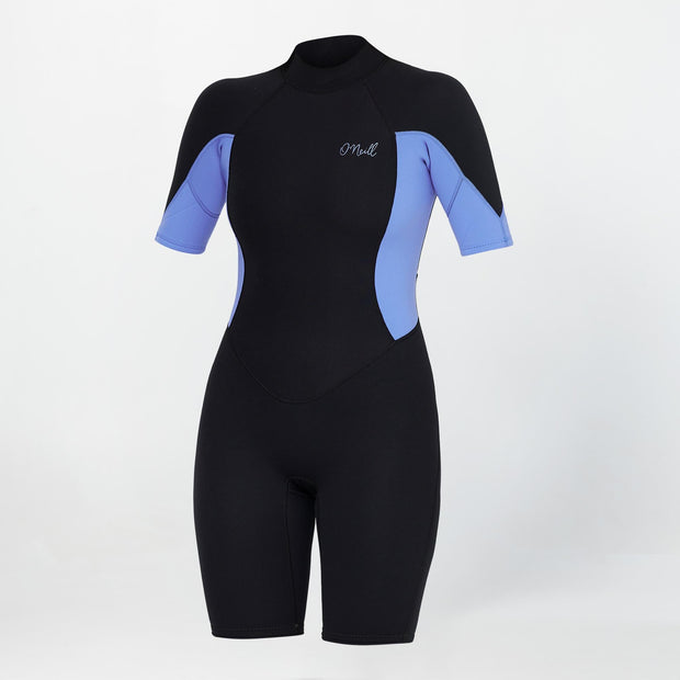 WOMENS REACTOR 2MM SHORT SLEEVE BACK ZIP SPRINGSUIT