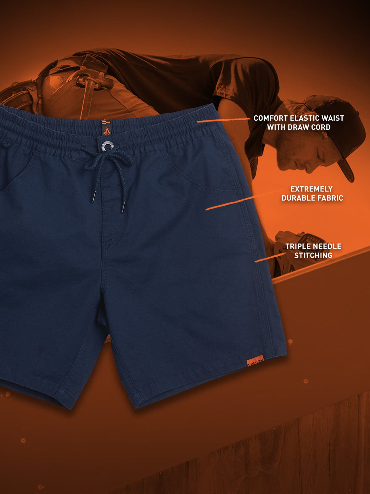 WORKWEAR CALIPER EW SHORT 17"