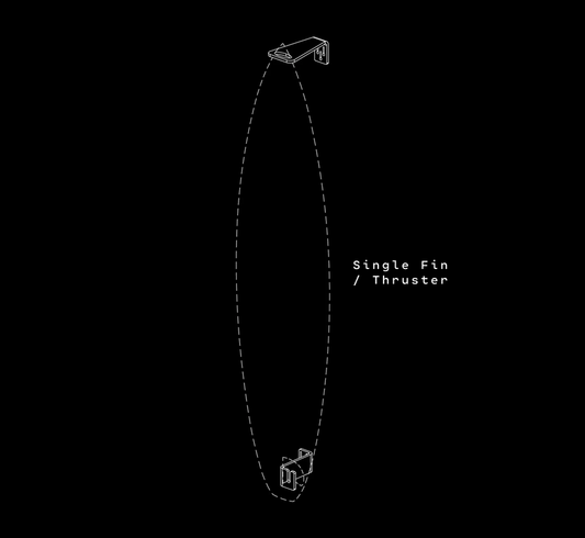 VERTICAL SINGLE/THRUSTER RACK