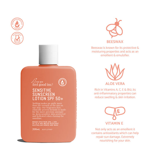 SENSITIVE SUNSCREEN SPF 50+ 200ML