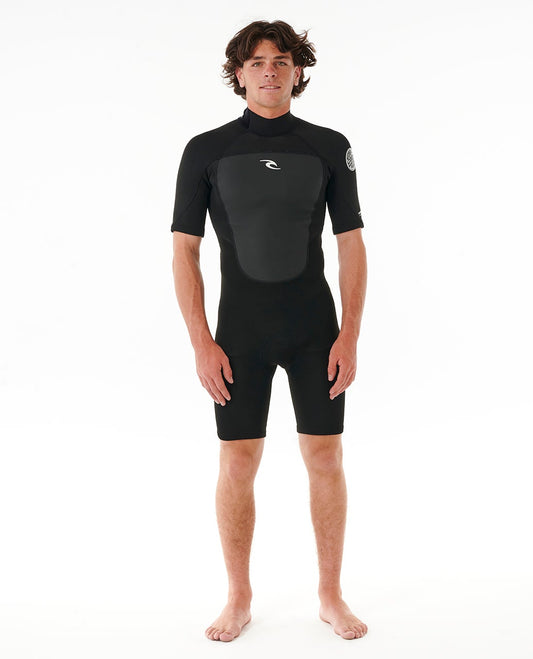 OMEGA 2MM BACK ZIP SHORT SLEEVE SPRINGSUIT