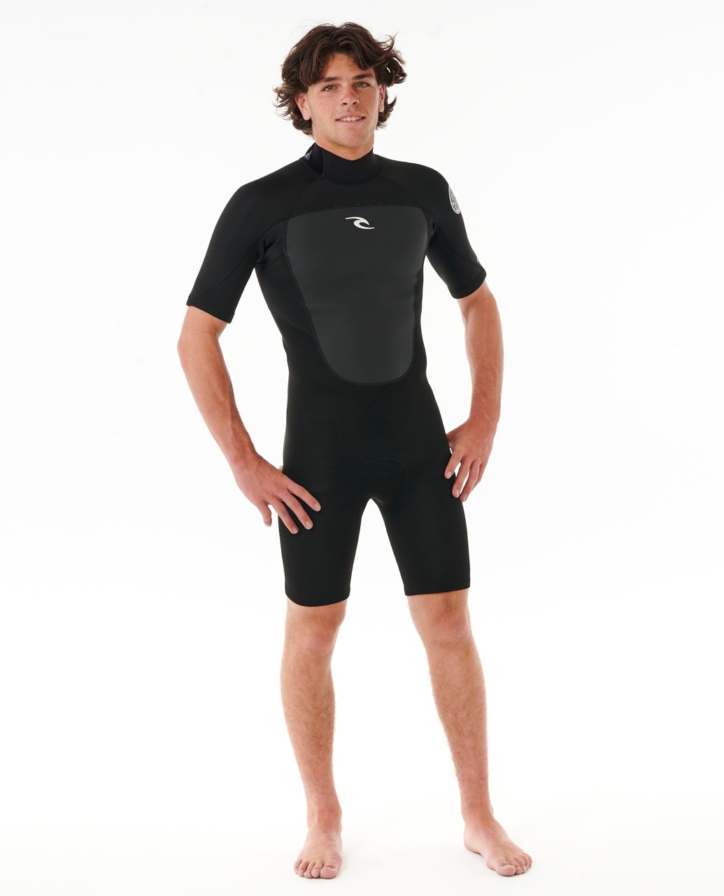OMEGA 2MM BACK ZIP SHORT SLEEVE SPRINGSUIT