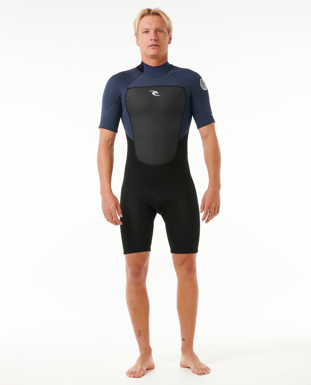 OMEGA 2MM BACK ZIP SHORT SLEEVE SPRINGSUIT