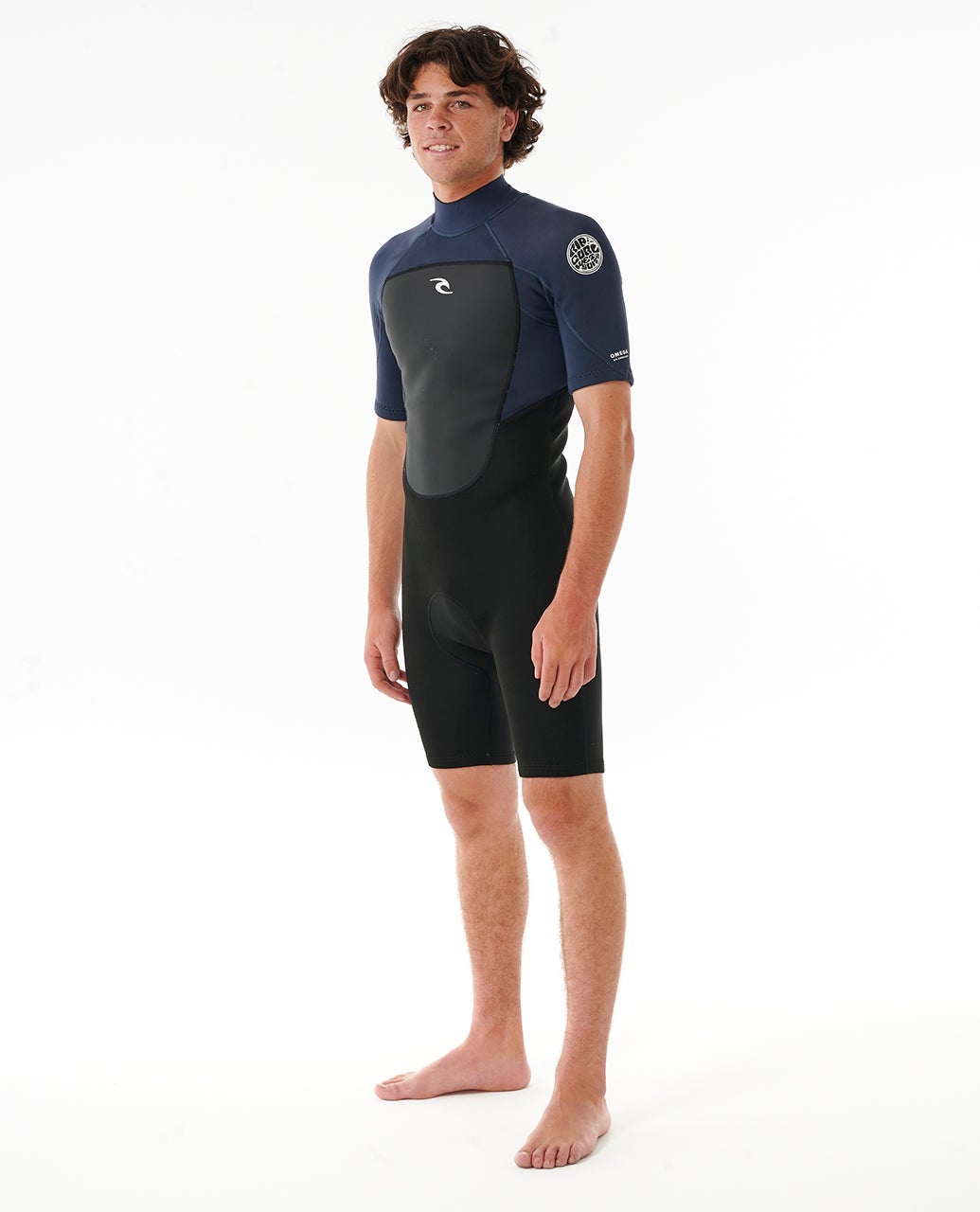 OMEGA 2MM BACK ZIP SHORT SLEEVE SPRINGSUIT