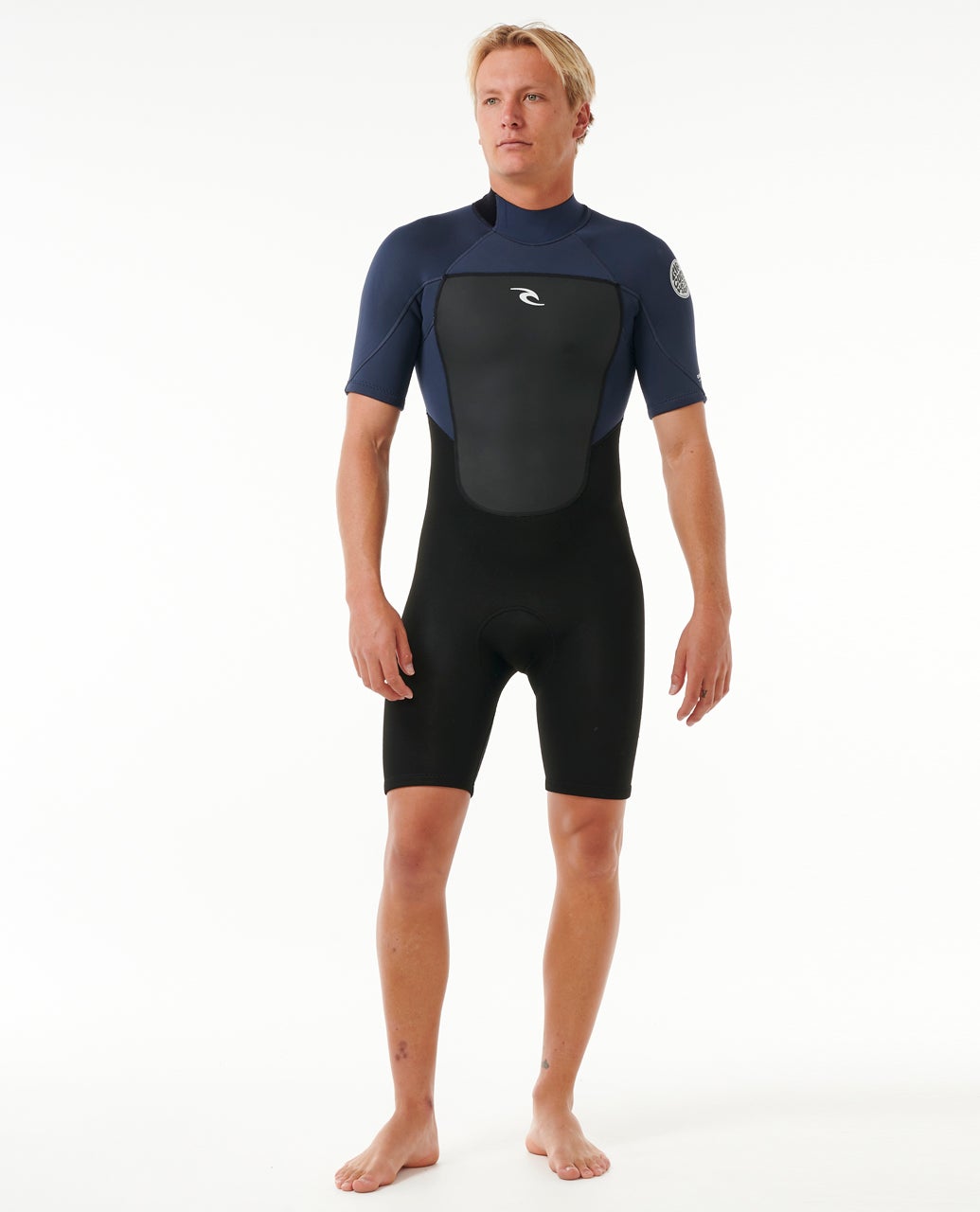 OMEGA 2MM BACK ZIP SHORT SLEEVE SPRINGSUIT
