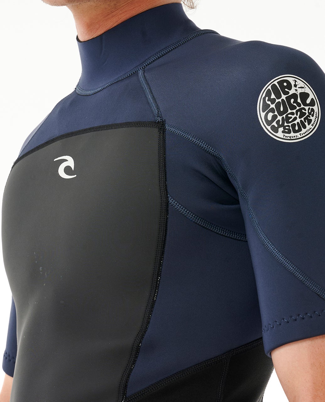 OMEGA 2MM BACK ZIP SHORT SLEEVE SPRINGSUIT