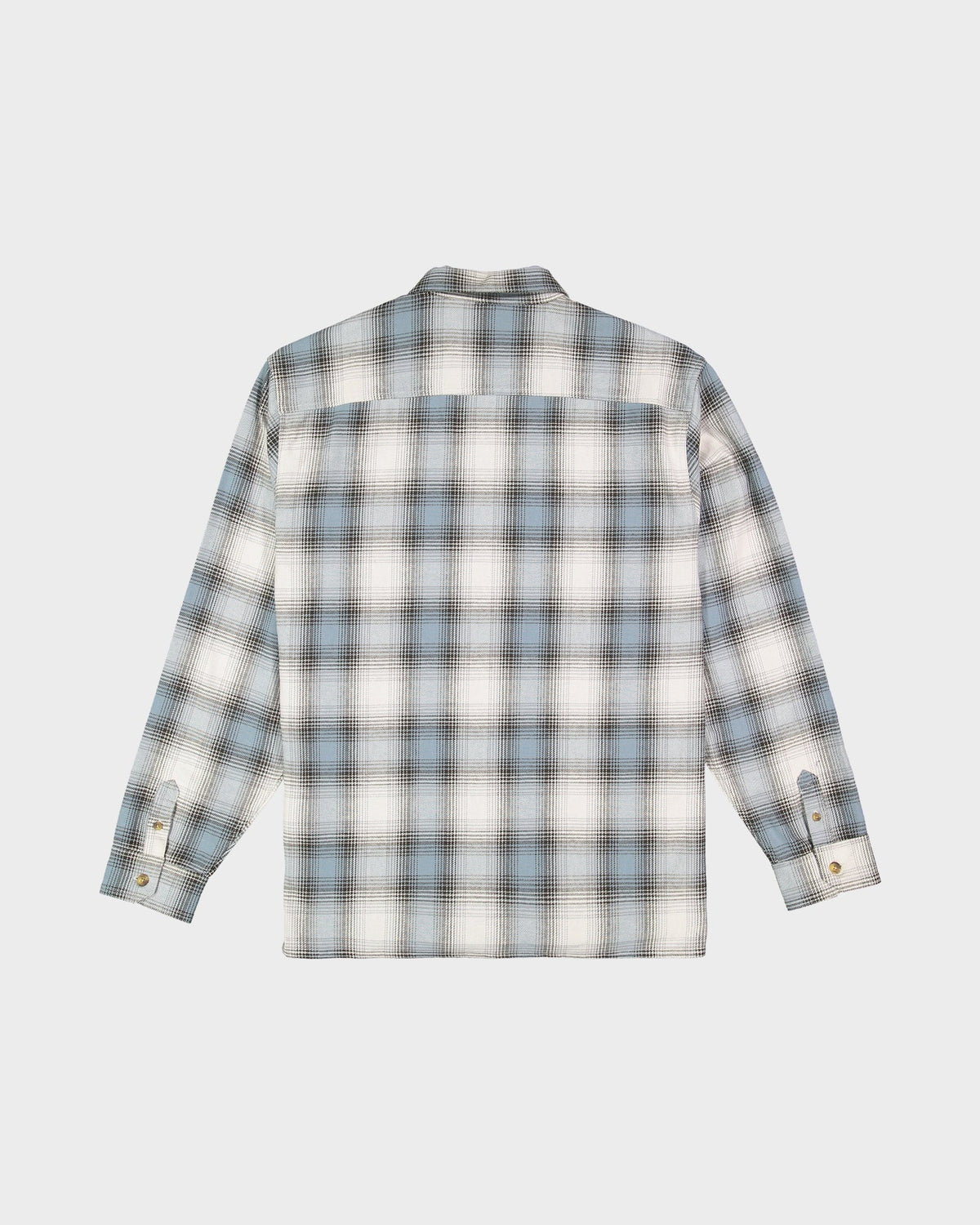 SCRIPT LONG SLEEVE FLANNEL SHIRT