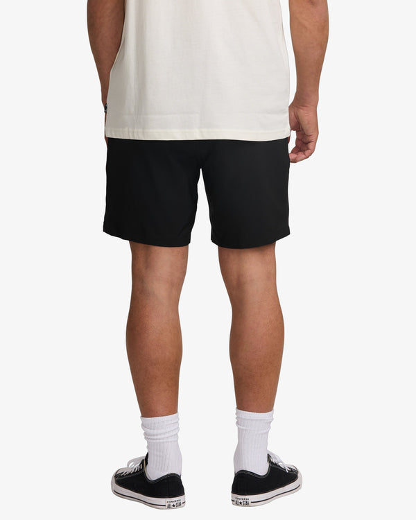 SURFTREK 17" ELASTIC SHORTS