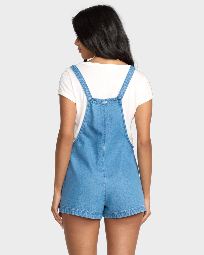 BEACH CRUSH DENIM OVERALLS