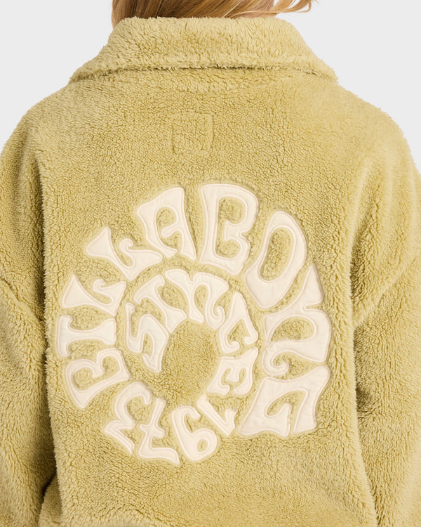 GROOVIN HALF ZIP FLEECE PULLOVER