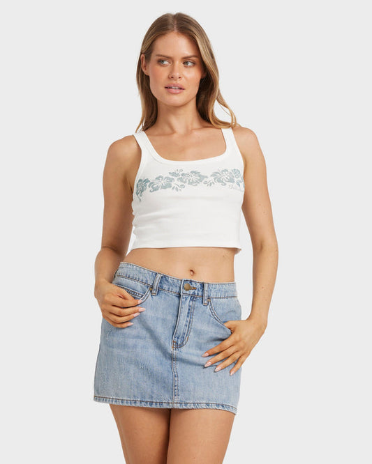 TROPICAL MIXER TANK TOP