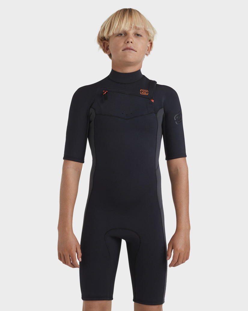 GROMS ABSOLUTE NATURAL 2MM CHEST ZIP SPRINGSUIT