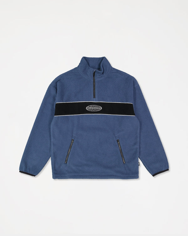 MERCURY PANEL 1/4 ZIP POLAR FLEECE JUMPER