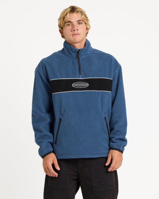 MERCURY PANEL 1/4 ZIP POLAR FLEECE JUMPER