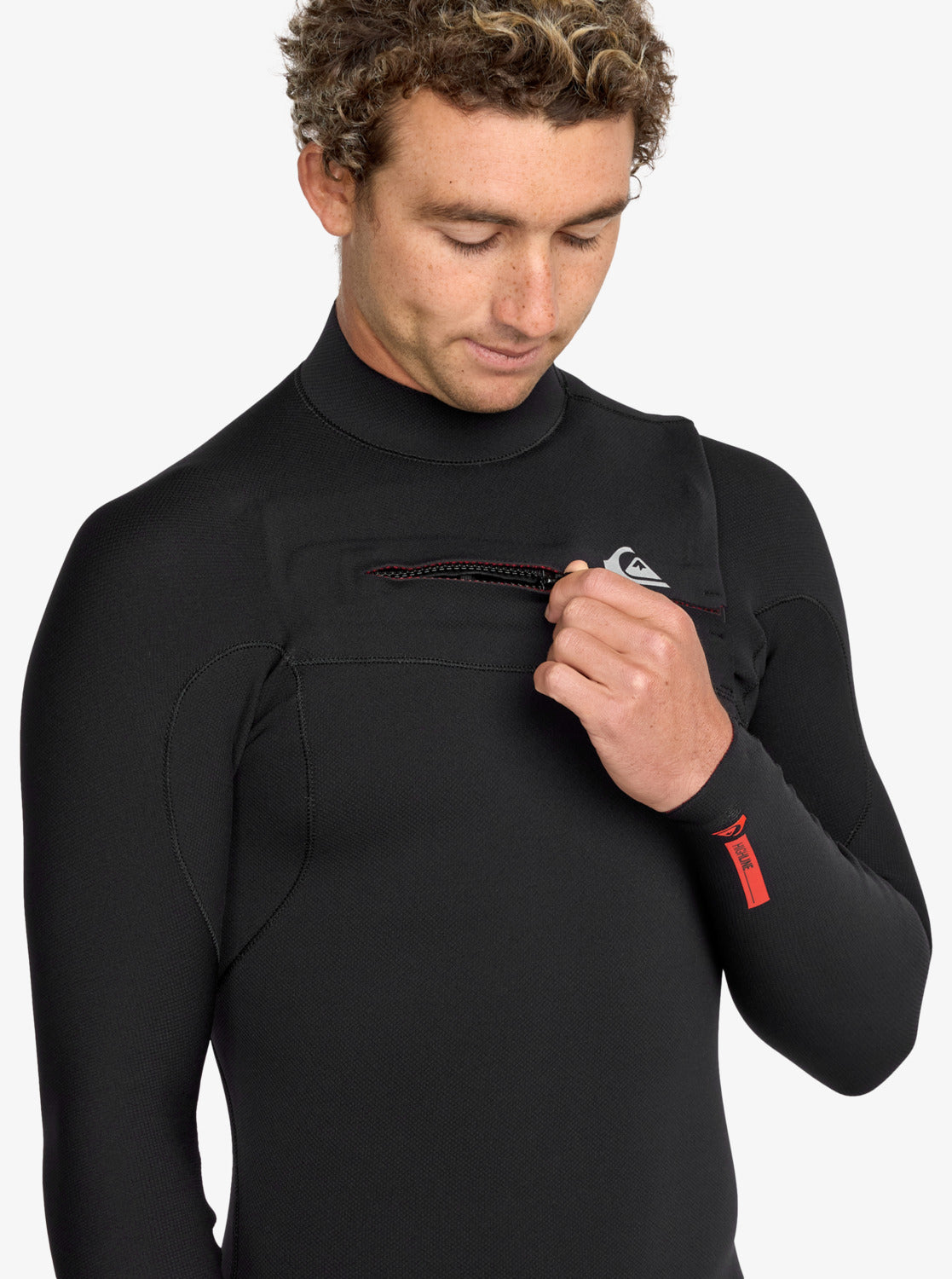 QUIKSILVER  HIGHLINE 3/2MM CHEST ZIP STEAMER
