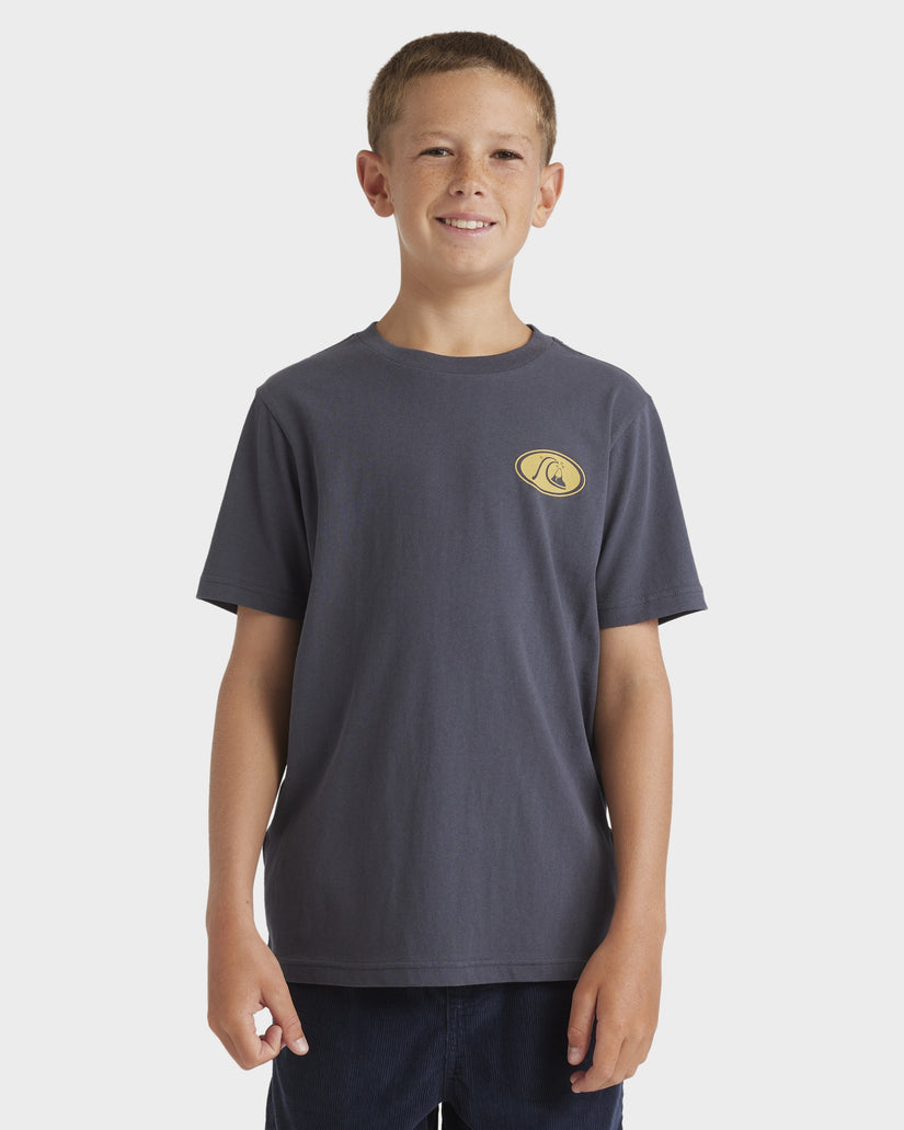 QUIKSILVER BOYS INSIDE SECTION T-SHIRT