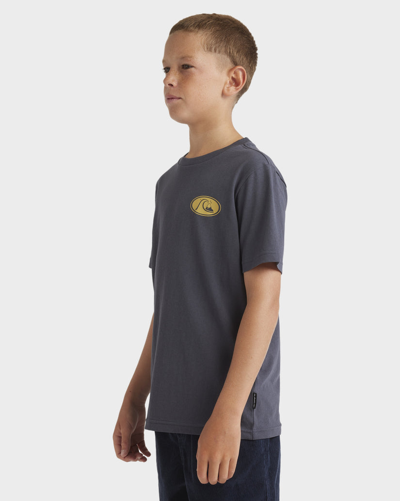 QUIKSILVER BOYS INSIDE SECTION T-SHIRT