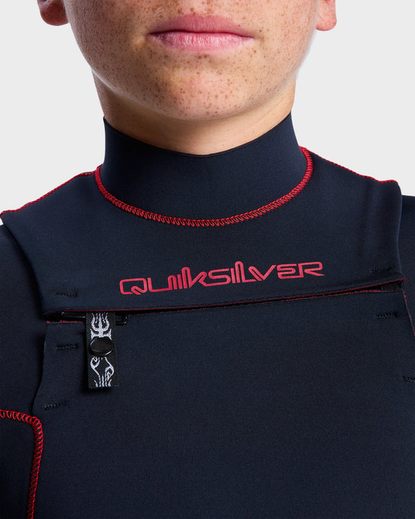 BOYS 3/2MM MERCURY CHEST ZIP STEAMER