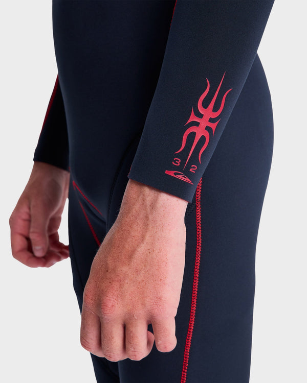 BOYS 3/2MM MERCURY CHEST ZIP STEAMER