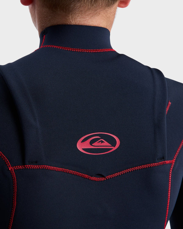 BOYS 3/2MM MERCURY CHEST ZIP STEAMER