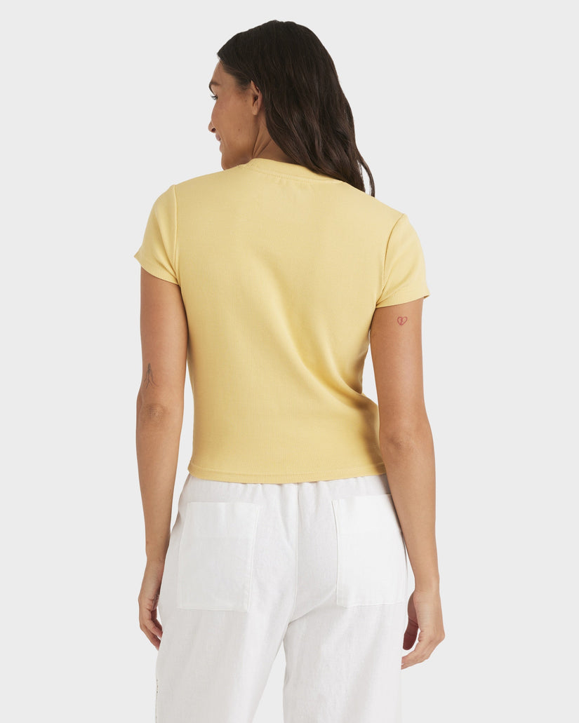 ROXY OASIS BABY RIB TEE