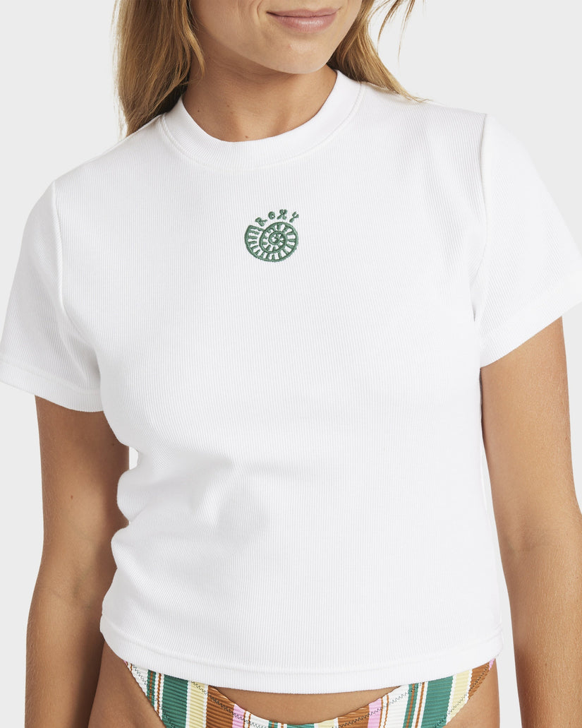 ROXY OASIS BABY RIB TEE